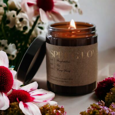 Scented candle Spring Love