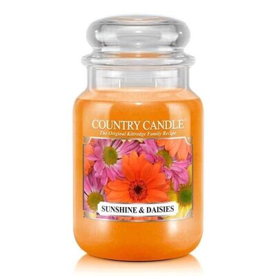 Scented candle Sunshine & Daisies Large