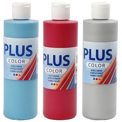 Pittura acrilica Plus Color - Colori a scelta - 250 ml