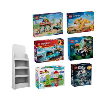 LEGO 6519515 - Présentoir 25 boîtes Petit Prix 2024