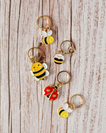 Bee Happy - Anneaux marqueurs 4
