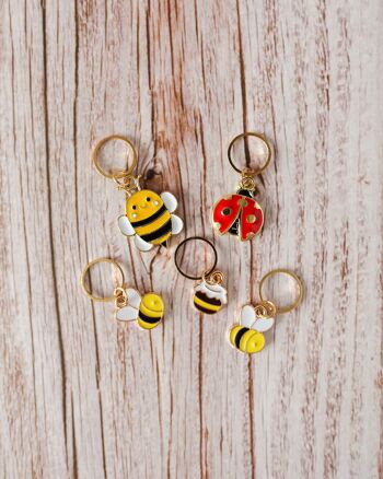 Bee Happy - Anneaux marqueurs 11