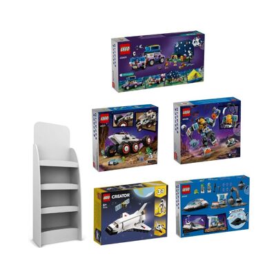 LEGO 6513290 - Présentoir 20 boîtes Gamme Espace 2024
