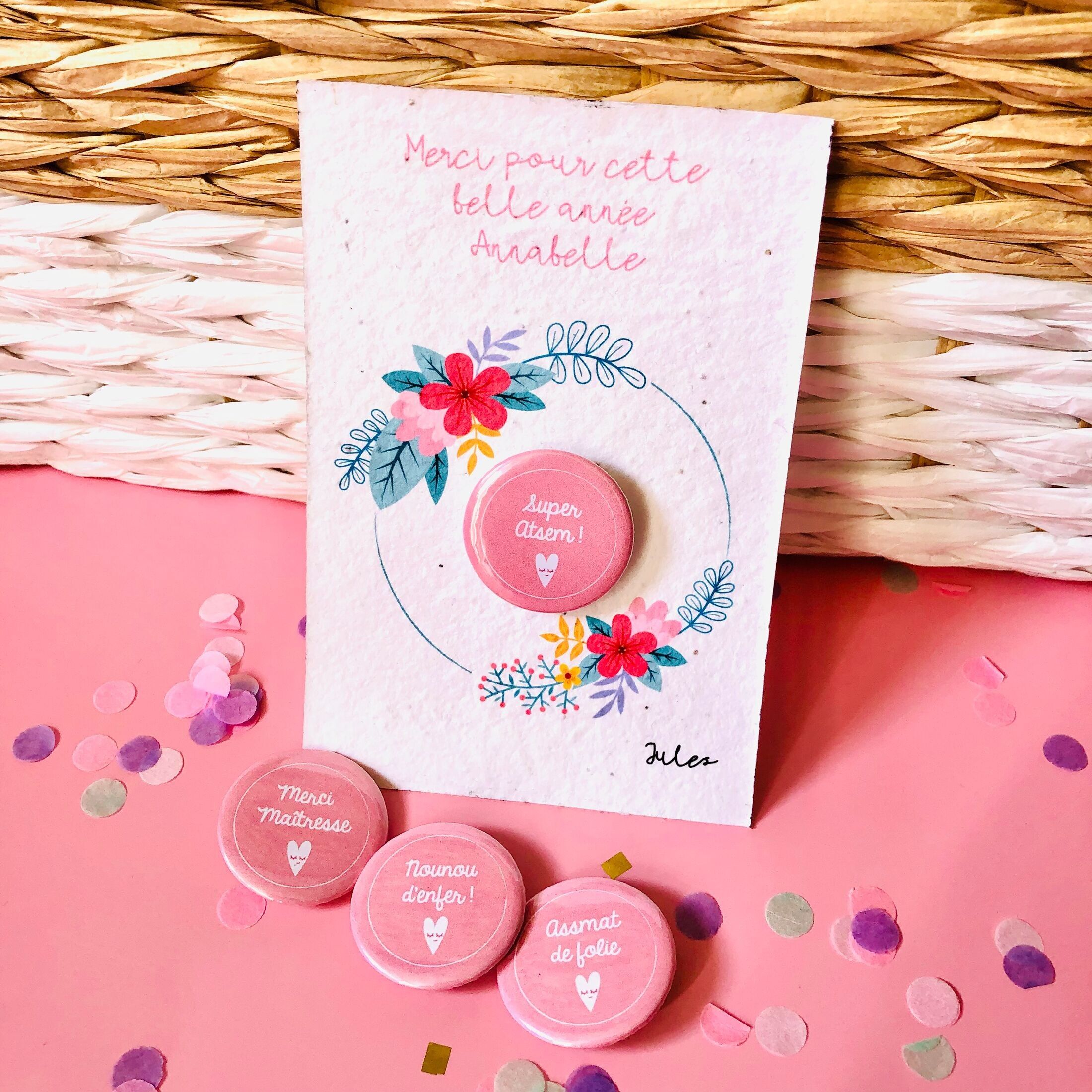 Carta per piantare la Padrona e il suo distintivo