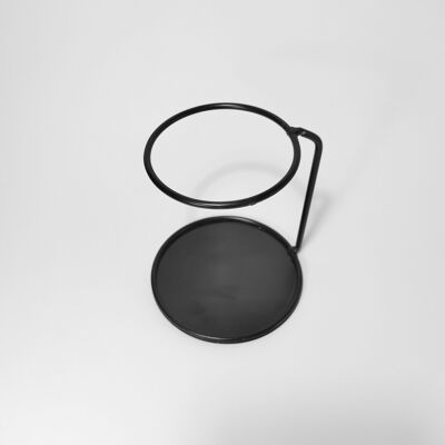 Ölbrennerständer (Metall/schwarz) - 10er-Pack