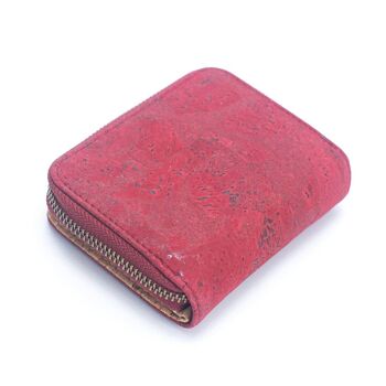 Portefeuille pour femme en liège coloré, protection anti-RFID, BAG-2268 5