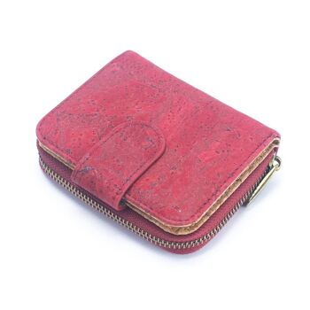 Portefeuille pour femme en liège coloré, protection anti-RFID, BAG-2268 8