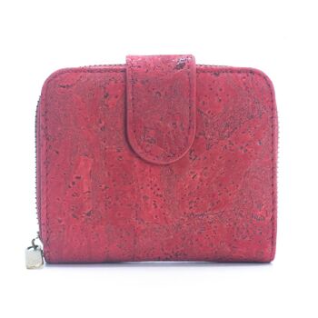 Portefeuille pour femme en liège coloré, protection anti-RFID, BAG-2268 9