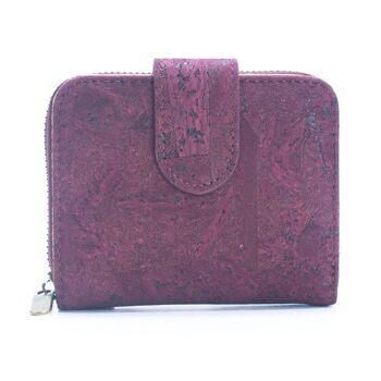 Portefeuille pour femme en liège coloré, protection anti-RFID, BAG-2268 14