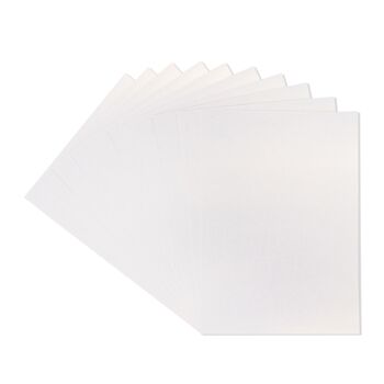 Crafter's Companion Centura Pearl Snow White Gold Lot de cartes imprimables A4 – 50 feuilles 1