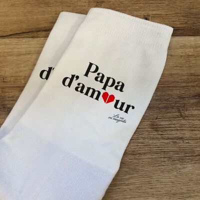 Chaussette papa d'amour