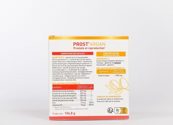 Complément alimentaire prostate et reproduction Prost'Argan 6