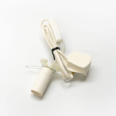 Cavo lampada - bianco o nero