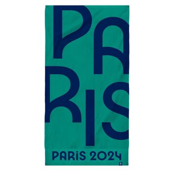 Serviette de Plage Jeux Olympiques Paris 2024 OLY Colors 6