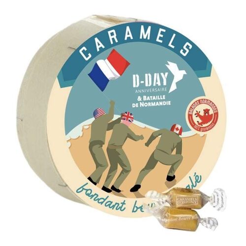 Caramels fondants beurre salé - Drapeau libération 150g