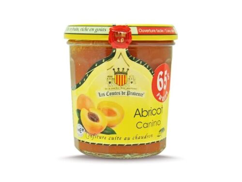 Confiture d'Abricots Canino 65% de fruits
