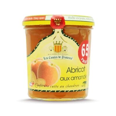 Aprikosen- und Mandelmarmelade mit 65 % Fruchtgehalt