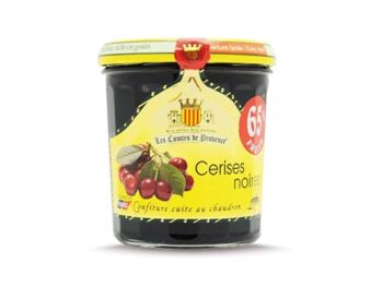 Confiture de Cerises Noires 65% de fruits