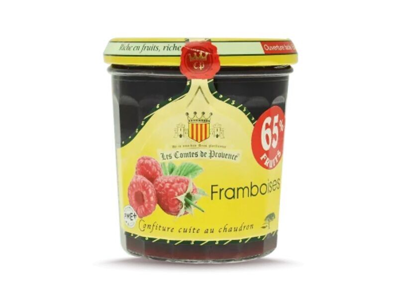 Mermelada de Frambuesa 65% fruta 340g