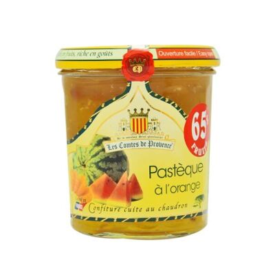 Confiture de Pastèques à l'Orange 65% de fruits