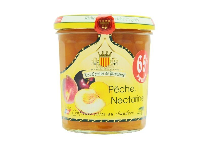Confettura di pesche e nettarine 65% frutta 340g