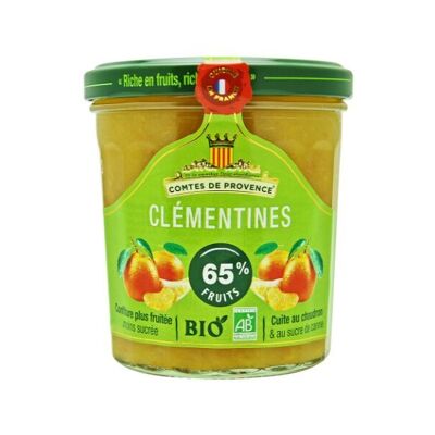 Mermelada de Clementina Ecológica 65% fruta baja en azúcar