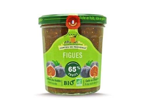 Confiture de Figues BIO 65% de fruits allégée en sucre