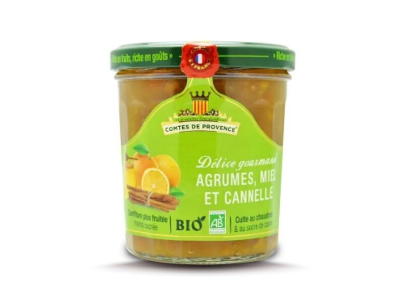 Miele di agrumi biologico e cannella Delight 350 g