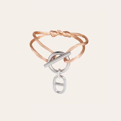 PULSERA DE ACERO AJUSTABLE