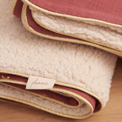 CAMILLE - The cocooning baby blanket | BORDEAUX