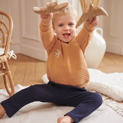 NOUR - The Baby Sweater | CAMEL