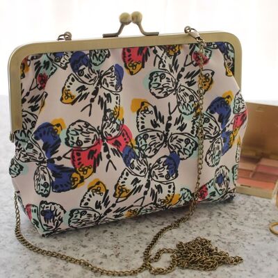 Retro bag Emma butterflies