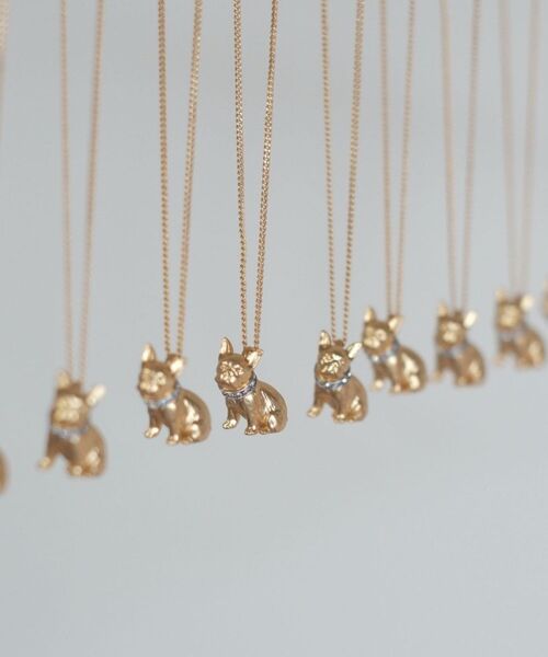 Adorable French Bulldog Charm Necklace