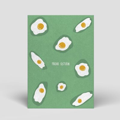 Postcard Easter - Fried Eggs - No.121