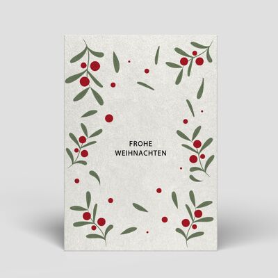 Carte postale - Noël - Branches - No. 71