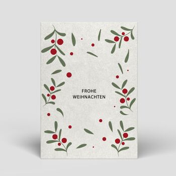 Carte postale - Noël - Branches - No. 71 1
