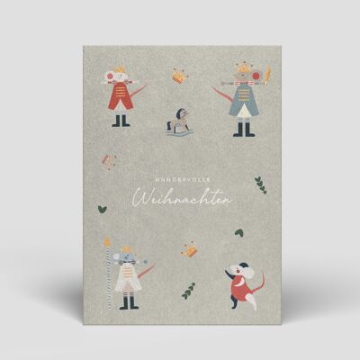 Postcard - Christmas - Mice - No.62