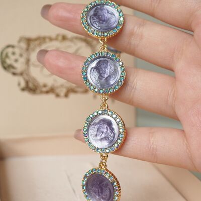 Vintage Inspired Angel Face Cameo Bracelets