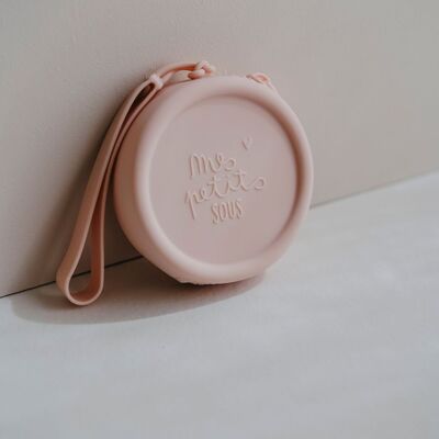 Children's coin purse - pink color