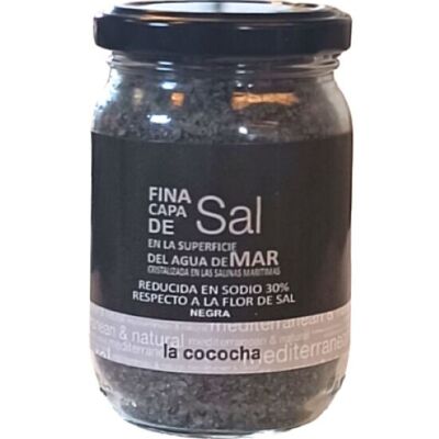 Salz aus Meerwasser mit reduziertem Natriumgehalt180g NEGRA LA COCOCHA