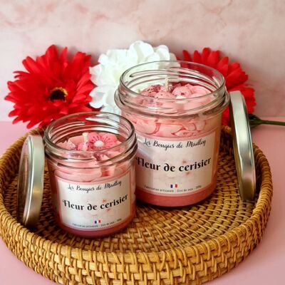 Candela gourmet ai fiori di ciliegio
