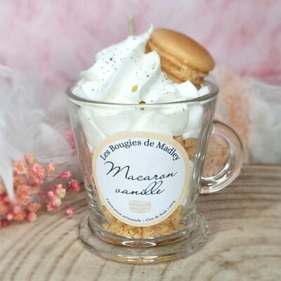 Vanilla Macaron Gourmet Candle