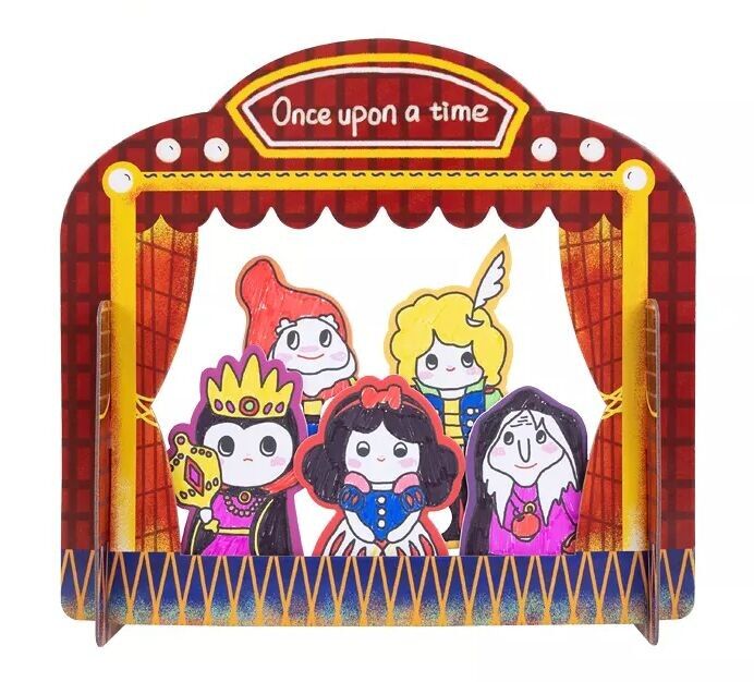 Bauen Sie ein Schneewittchentheater