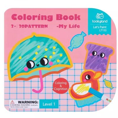 My first coloring book: My experiences