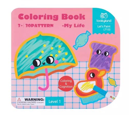 My first coloring book: My experiences