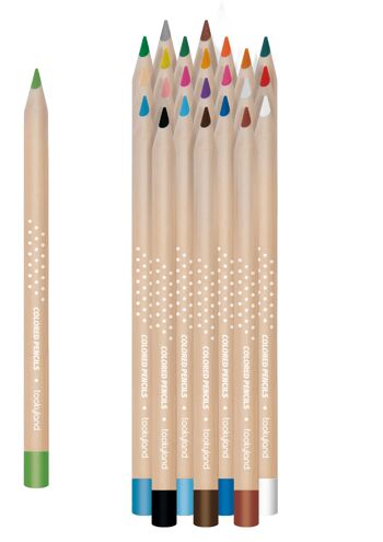 Crayons de couleur artistiques, 24 pièces 3
