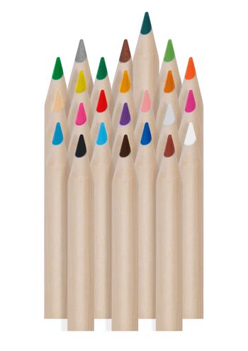 Crayons de couleur artistiques, 24 pièces 5