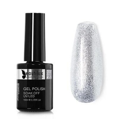 BEAUTIULX GEL POLISH- DIAMOND PLATINUM PP-01