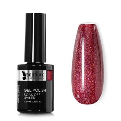 BEAUTIULX ESMALTE GEL-HOLOGRAFICO CH-08