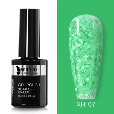 Beautilux Gel Polish --Snow Flakes XH-07